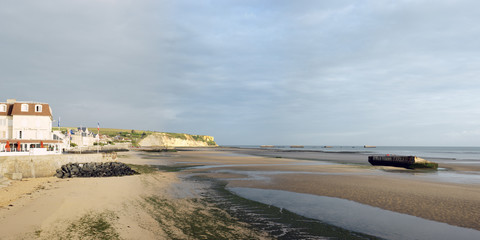 Arromanches-les-Bains, D-Day, Gold Beach, Mulberry-Hafen