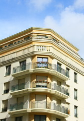 Obraz premium immeuble paris,architecture parisienne