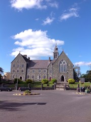 Fototapeta premium church and roundabout