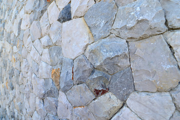 Granite Stone Wall