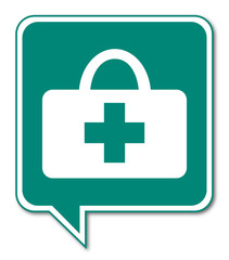 Logo poste de premiers secours.
