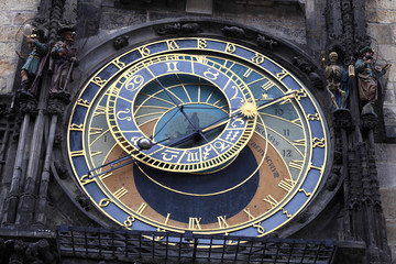 Detail of astronomical clock