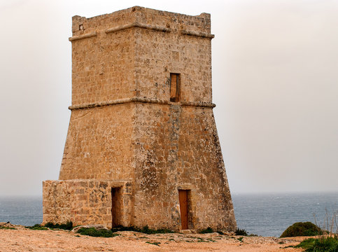 Malta watch tower