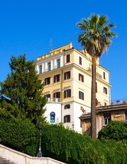Villa near Spanish stairs in Rome