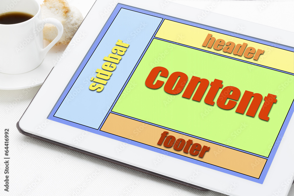 Poster designing website layout