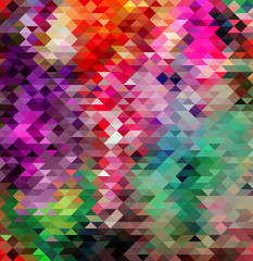 Abstract geometric style colorful background