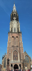 Fototapeta na wymiar Nieuwe Kerk Delft Nederland