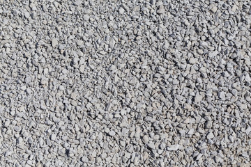 Crushed gravel texture