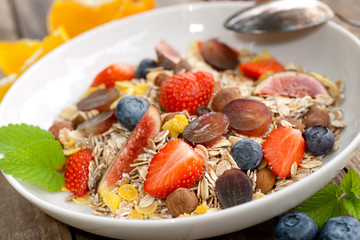 Müsli mit Früchten