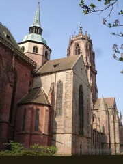 Eglise Saint-Georges à Sélestat (Bas-Rhin, Alsace)