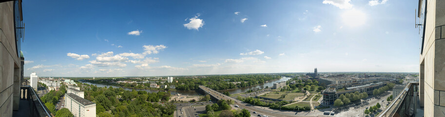 Fototapeta na wymiar Magdeburg Panorama 7318