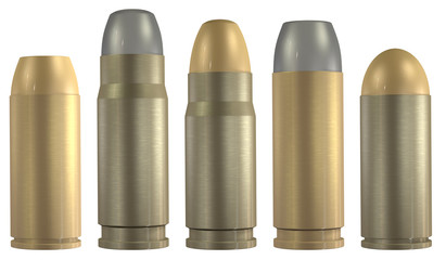 Pistol 3d ammunition set