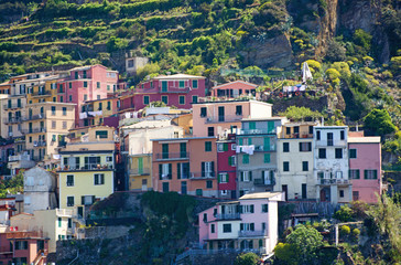 Fototapeta na wymiar Manarola, Cinque Terre, Italien