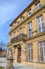 Fototapeta na wymiar Pavillon Vendôme, Aix en Provence 