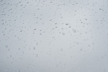 Window Raindrops - Stock Image