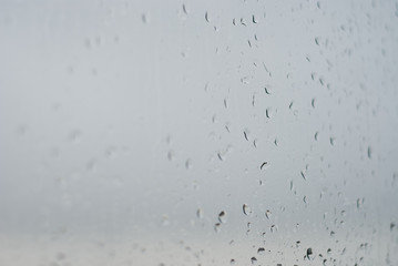 Window Raindrops - Stock Image