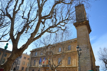 place de l'Hôtel-de-Ville, Aix en Provence 