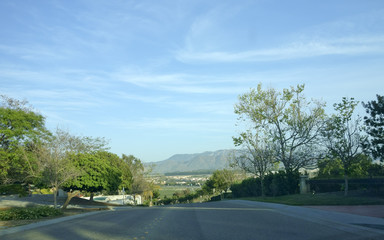 Camarillo Streets and Mountains, CA