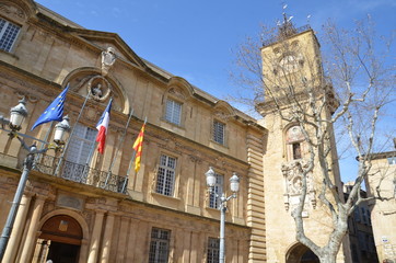 place de l'Hôtel-de-Ville, Aix en Provence 
