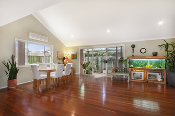 Interior decoration of a living room