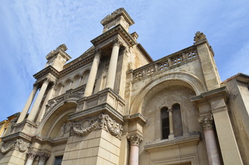 Fototapeta na wymiar Eglise de la Madeleine d'Aix en Provence 