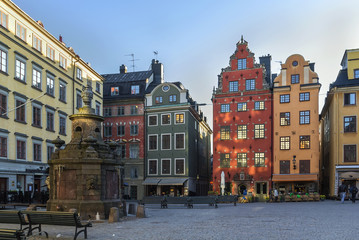 Obraz premium Stortorget, Stockholm