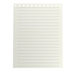 Obraz premium realistic 3d render of paper