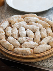 Homemade croquettes