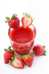 frullato di fragole