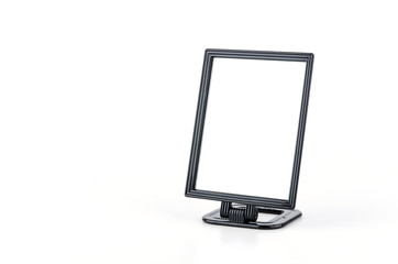 Mirror isolated white background