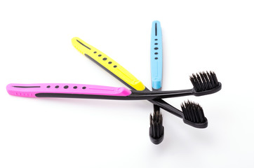 Tooth brush isolated white background