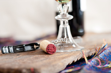 red wine tasting