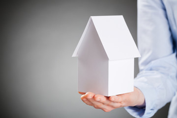 Fototapeta na wymiar Mortgage - Buy or Sell a House