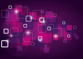 Abstract Background Design with Squares