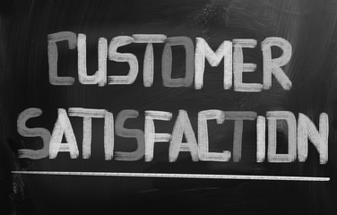Fototapeta premium Customer Satisfaction Concept