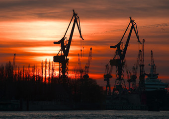 Hafen in Hamburg