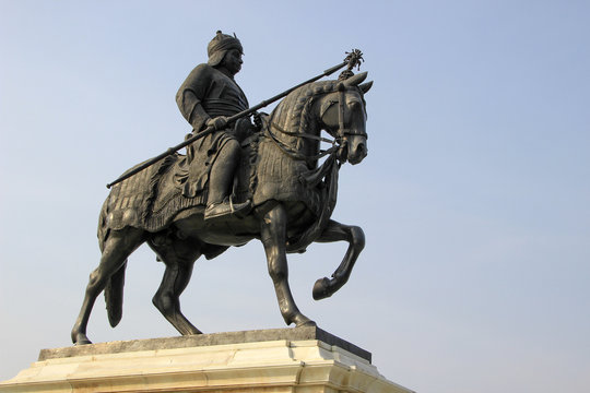 Warrior on Horse Back
