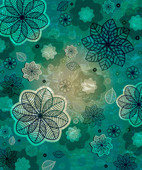 Floral background © intararit