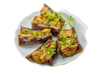 Grilled eggplant