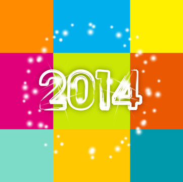 year 2014 background
