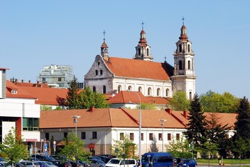 Obraz premium Church of St. Raphael the Archangel in Vilnius