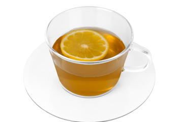 Black tea with lemon