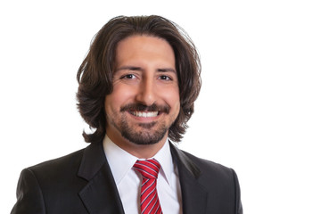 Portrait of turkish businessman with beard