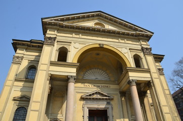 Fototapeta na wymiar Eglise de San Gioachimo, Mediolan