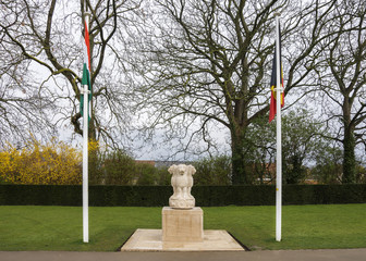 Naklejka premium India in Flanders Fields Monument.