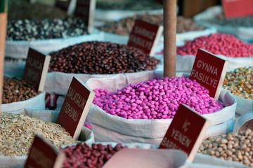 Graines alimentaires marché turc