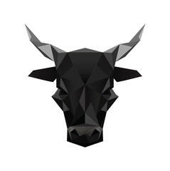 origami black bull symbol