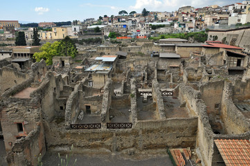 Gli scavi di Ercolano