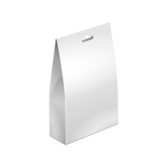 Paper Bag Package Of Coffee, Salt, Sugar, Pepper, Spices