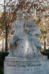 Waldmüllerdenkmal von Josef Engelhart